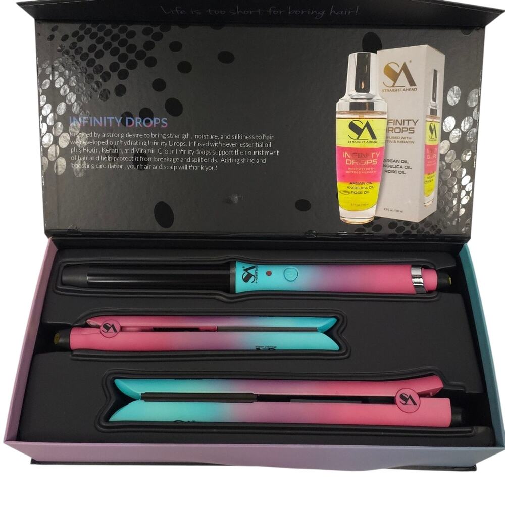 Straight Ahead Bionic Trio Hair Styling Set